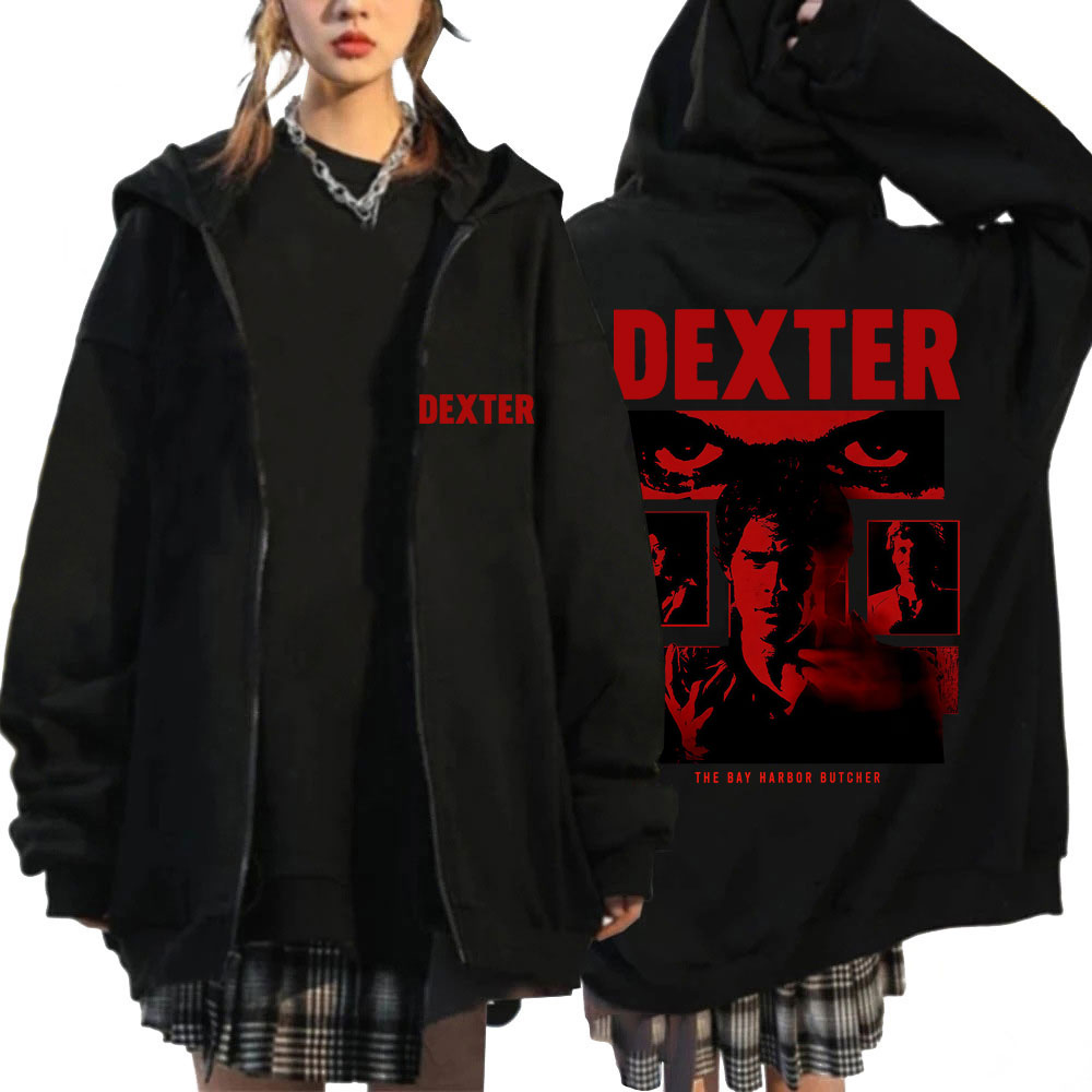 Street Fashion Jacket Men - TV Play Dexter Morgan Classic Zipper