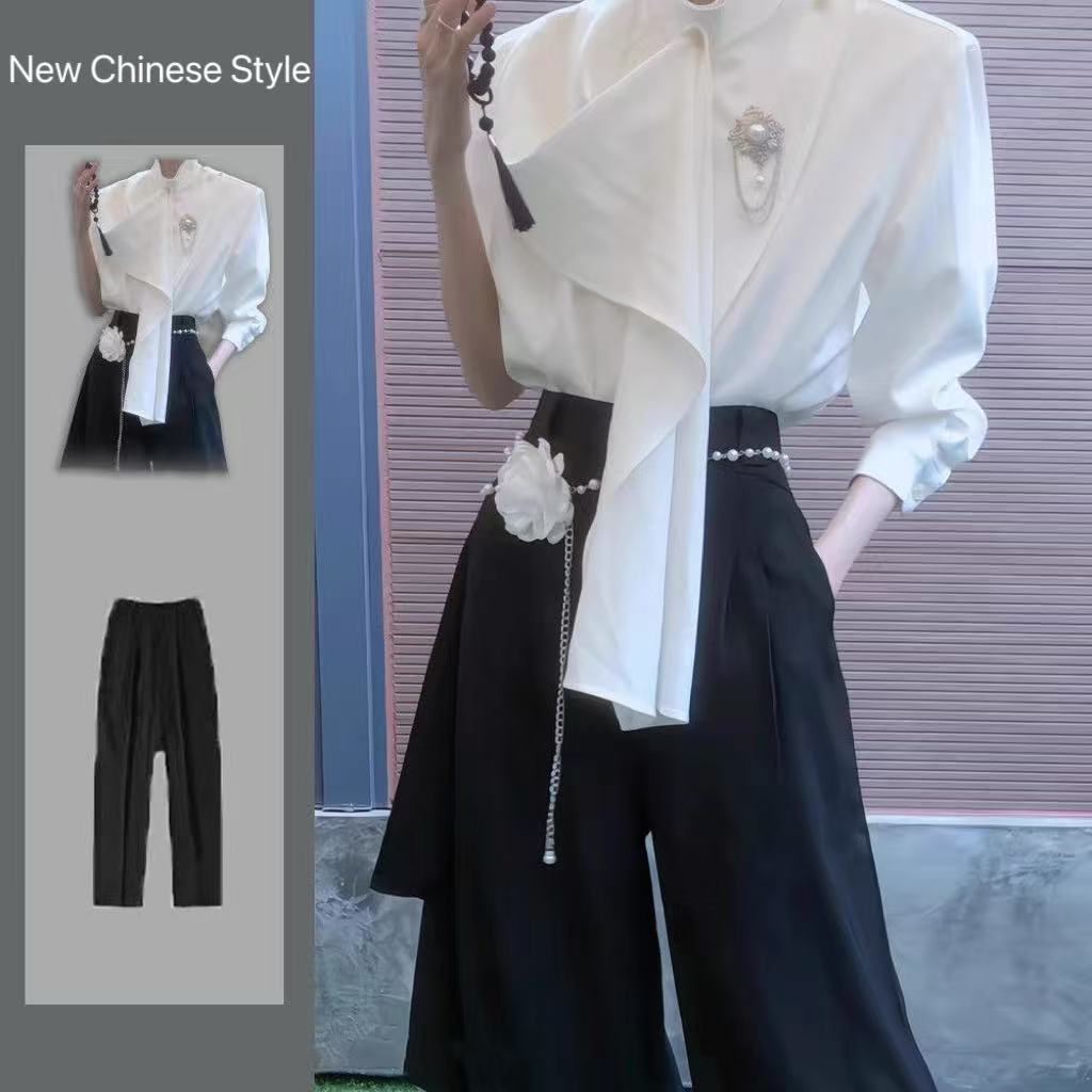 Kostum Gaya Cina Baru Niche Pr - Street Fashion In Chinese ulasan dan harga