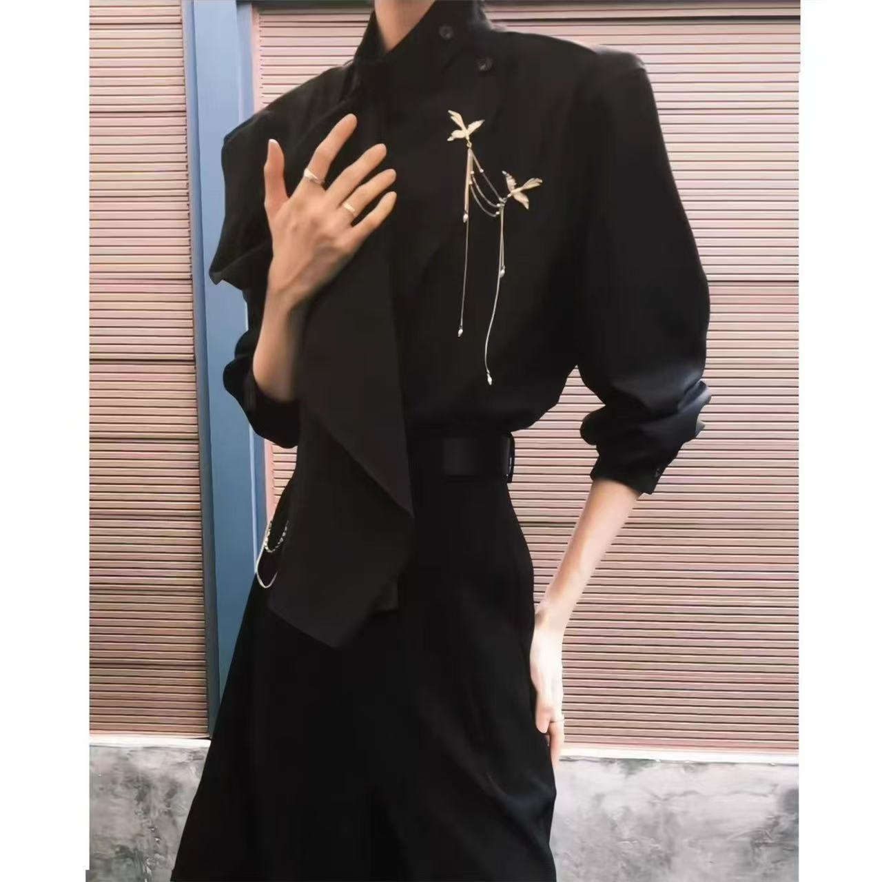 Kostum Gaya Cina Baru Niche Pr - Street Fashion In Chinese ulasan dan harga