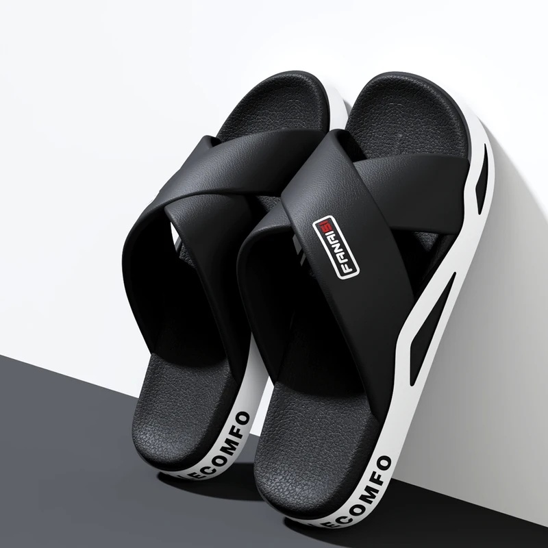 Sandal Selop Pria ZUOFU dengan - Street Fashion Walking ulasan dan harga