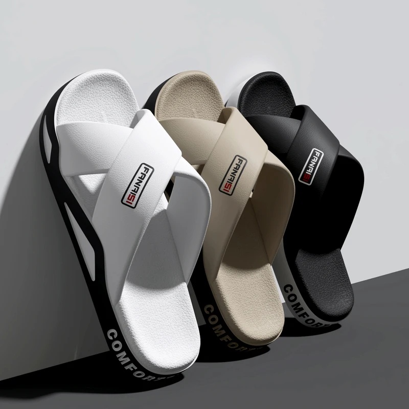 Sandal Selop Pria ZUOFU dengan - Street Fashion Walking ulasan dan harga