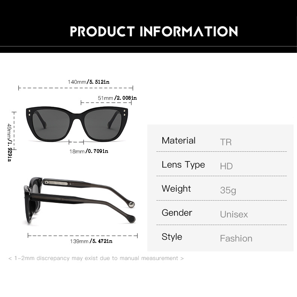 Kacamata Hitam Berbentuk Perse - Street Fashion Photo ulasan dan harga