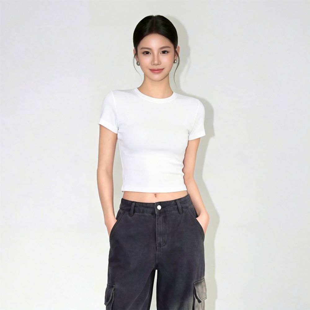 Atasan lengan pendek musim pan - Street Fashion Essentials ulasan dan harga