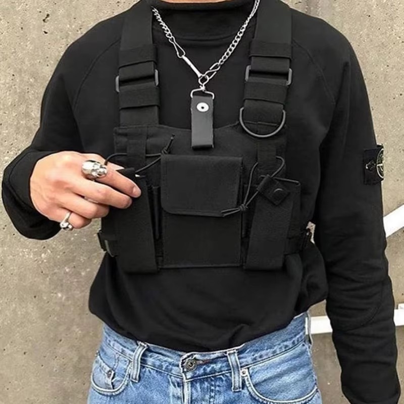 Tas Dada Taktis Fungsional unt - Street Fashion Vest ulasan dan harga