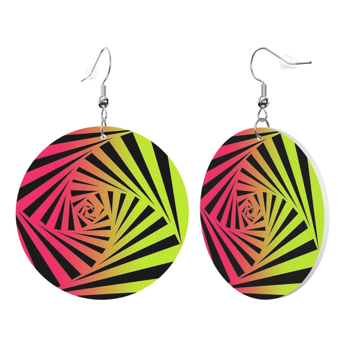 Anting-anting Kulit PVC Gaya F - Street Fashion Photo ulasan dan harga