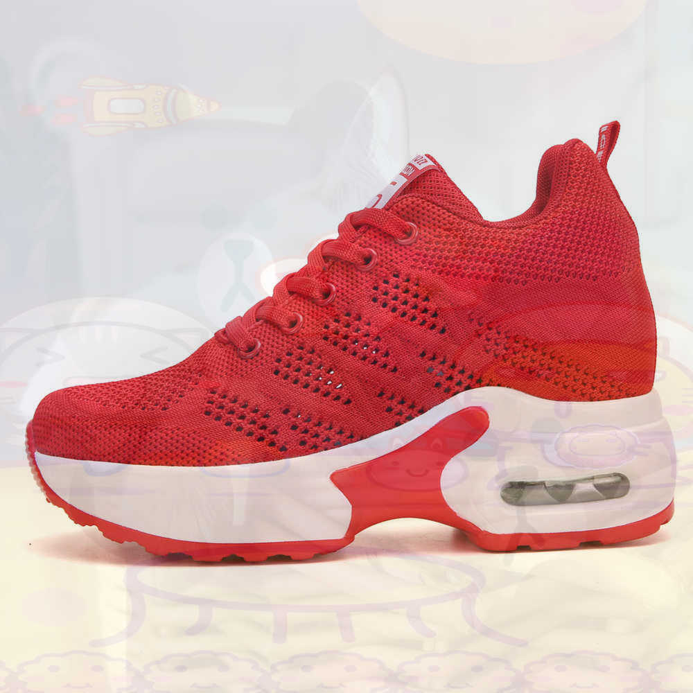 Merah Ukuran 36 Sepatu Wanita  - Street Fashion Walking ulasan dan harga