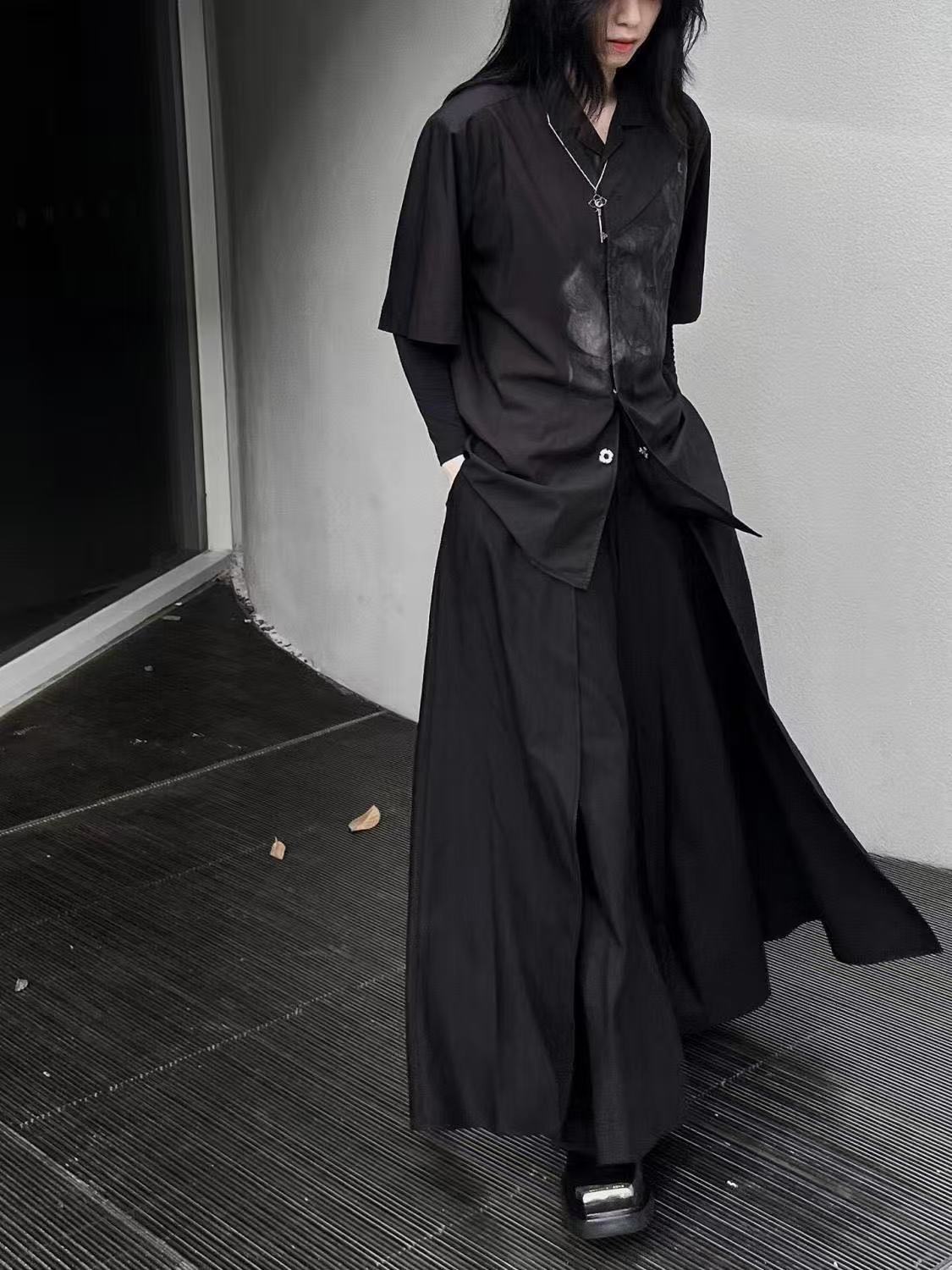 Kostum Gaya Cina Baru Hitam Ke - Street Fashion In Chinese ulasan dan harga