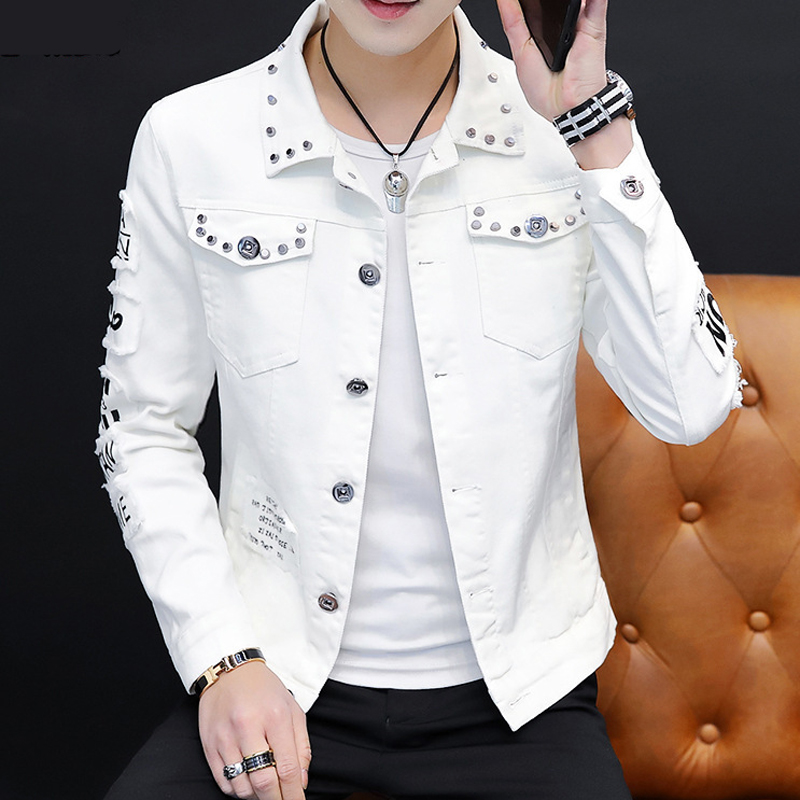 Jaket Denim Paku Keling Pria M - Street Fashion Jacket Men ulasan dan harga