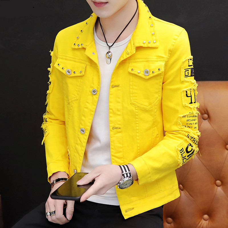 Jaket Denim Paku Keling Pria M - Street Fashion Jacket Men ulasan dan harga