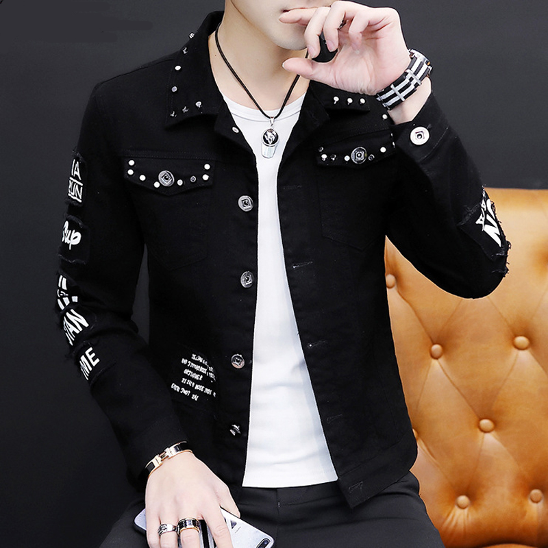 Jaket Denim Paku Keling Pria M - Street Fashion Jacket Men ulasan dan harga