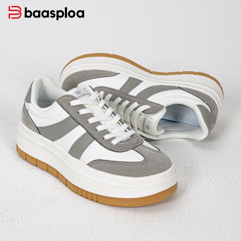 Baasploa Sepatu Platform Wanit - Street Fashion Walking ulasan dan harga