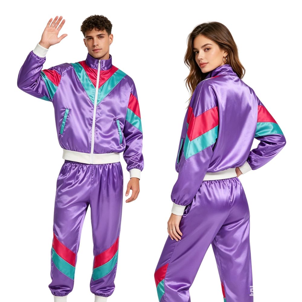 Kostum Retro 80S untuk Wanita  - Street Fashion Jacket Men ulasan dan harga