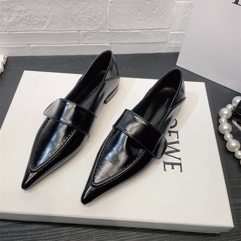 Sepatu Flat Ujung Lancip Wanit - Street Fashion Walking ulasan dan harga