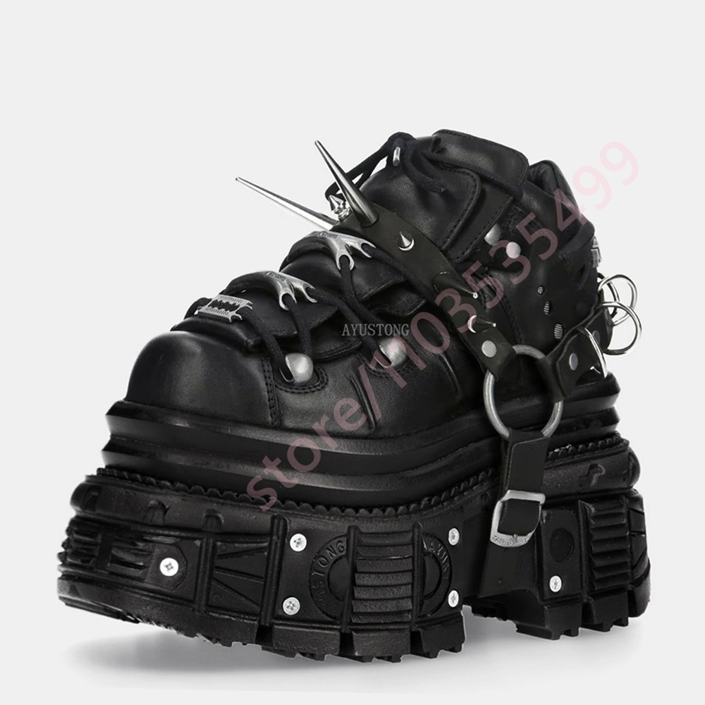 Sepatu Sneakers Platform Gothi - Street Fashion News ulasan dan harga