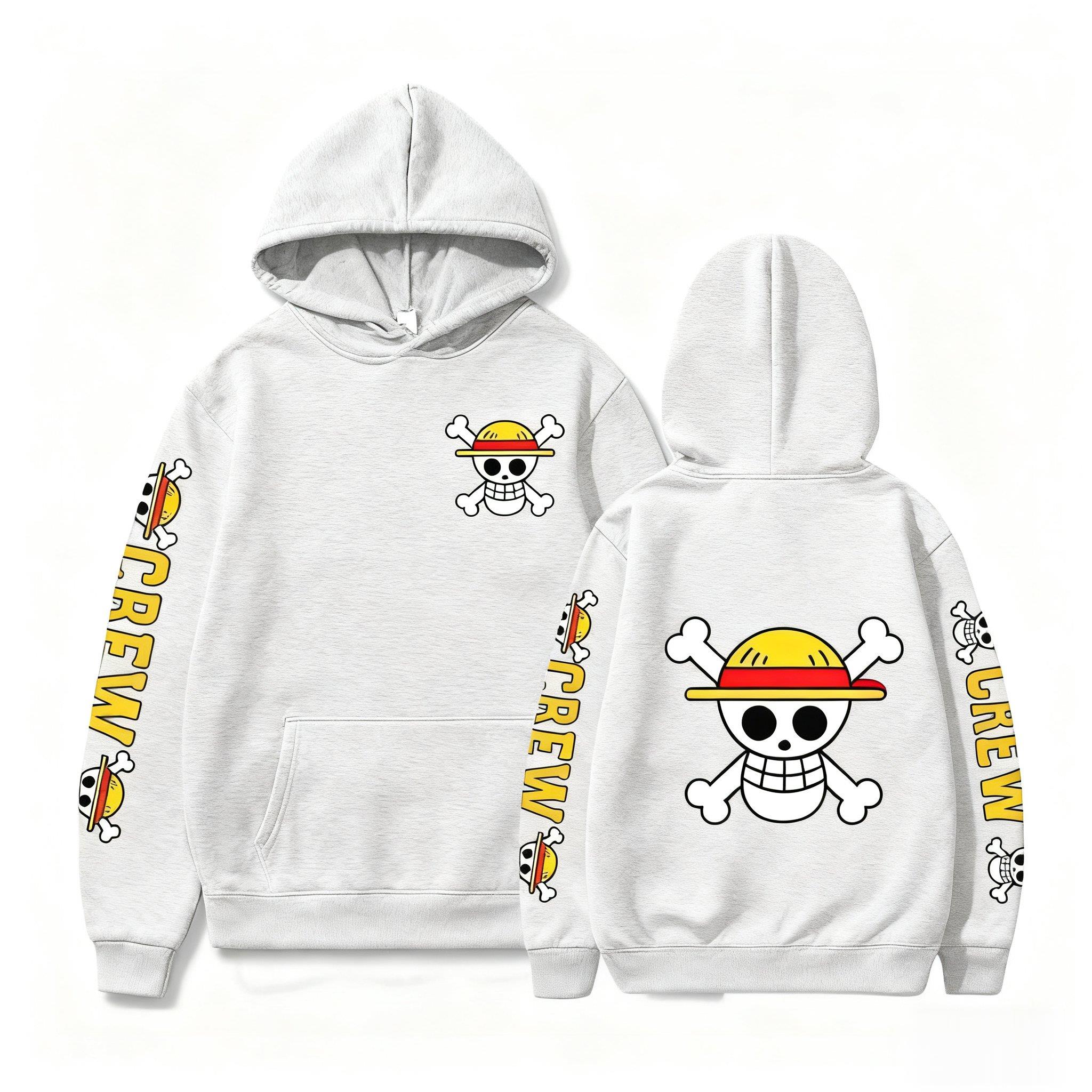 Hoodie One Piece Motif Tengkor - Street Fashion Jacket Men ulasan dan harga