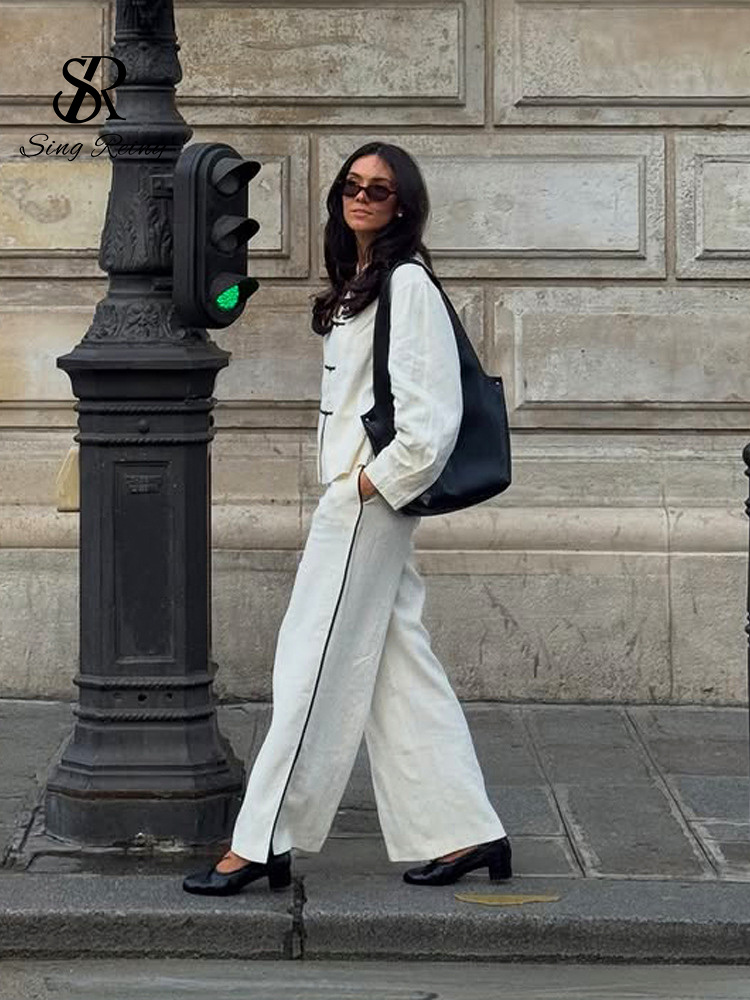 Setelan Jaket Kimono Wanita da - Street Fashion In Chinese ulasan dan harga