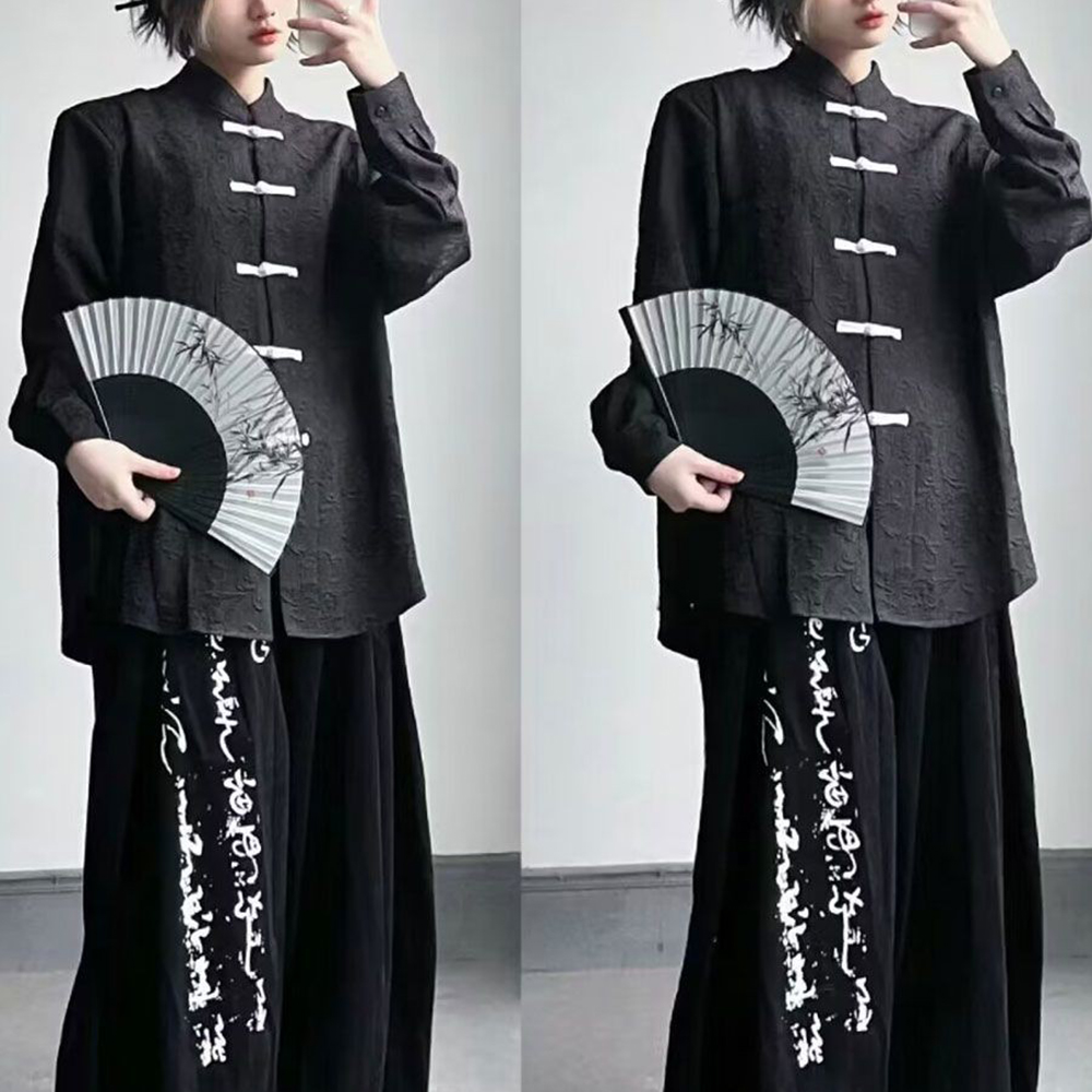 Kemeja Unisex Warna Solid Baru - Street Fashion In Chinese ulasan dan harga