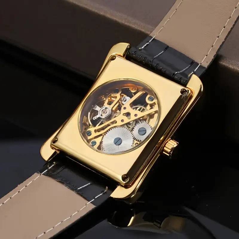 Jam Tangan Mekanis Berbentuk P - Street Fashion High End ulasan dan harga