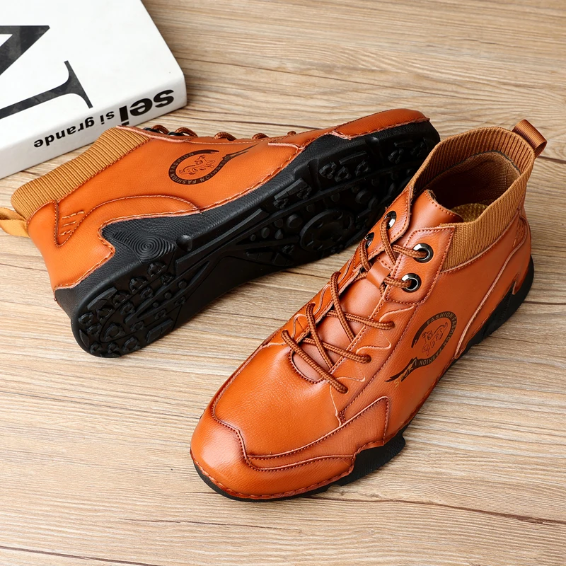 Sepatu Kulit Pria Ukuran 48 Se - Street Fashion Walking ulasan dan harga