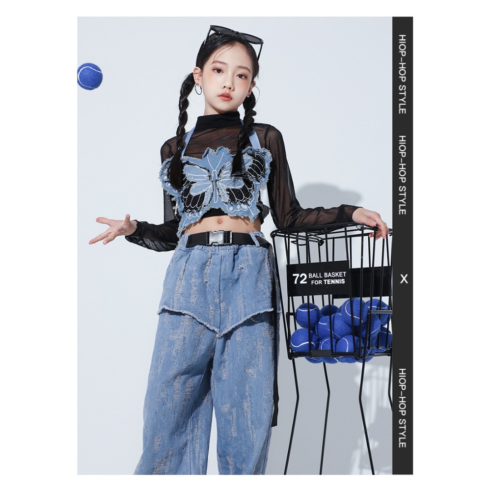 Set Tari Jazz Hip Hop Rompi Ku - Street Fashion Vest ulasan dan harga