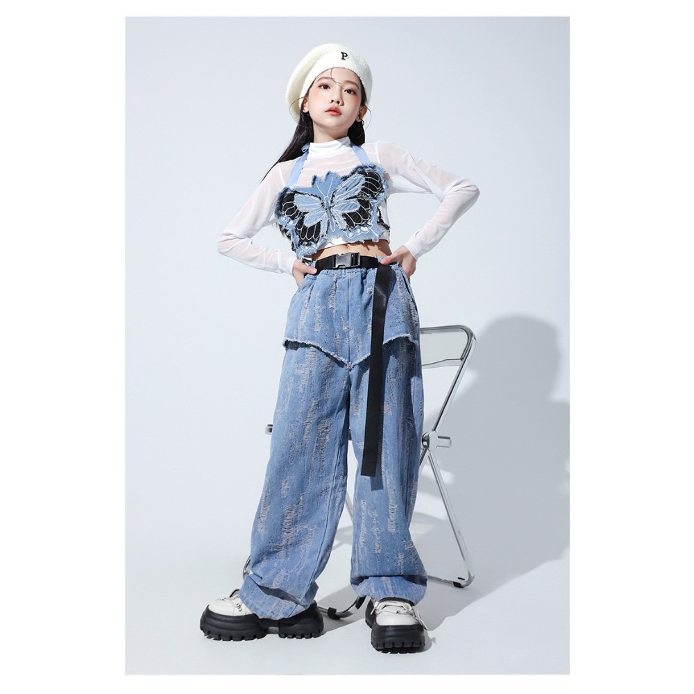 Set Tari Jazz Hip Hop Rompi Ku - Street Fashion Vest ulasan dan harga