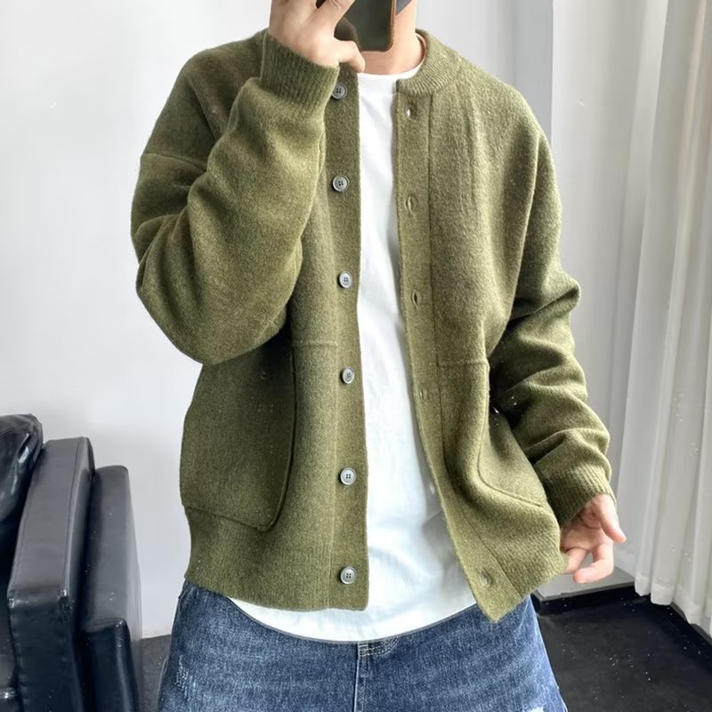Jaket Sweater Tebal Musim Gugu - Street Fashion Jacket Men ulasan dan harga
