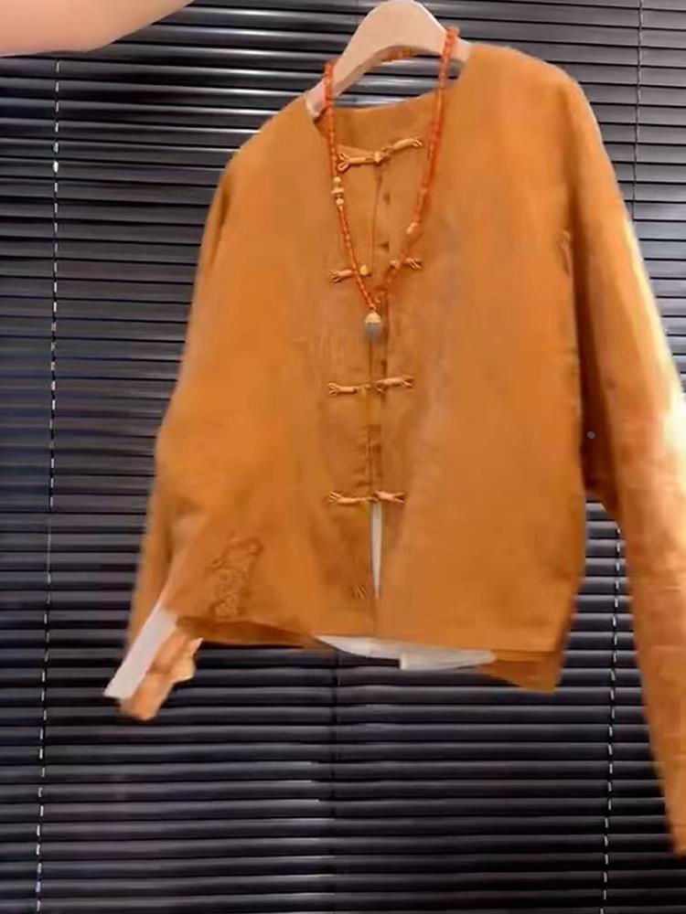 Atasan Song Jin Bordir Bunga O - Street Fashion In Chinese ulasan dan harga