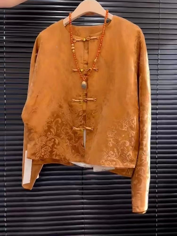 Atasan Song Jin Bordir Bunga O - Street Fashion In Chinese ulasan dan harga