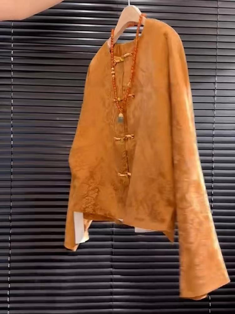 Atasan Song Jin Bordir Bunga O - Street Fashion In Chinese ulasan dan harga